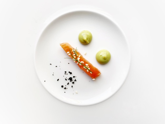 Przykładowe danie w talerzu